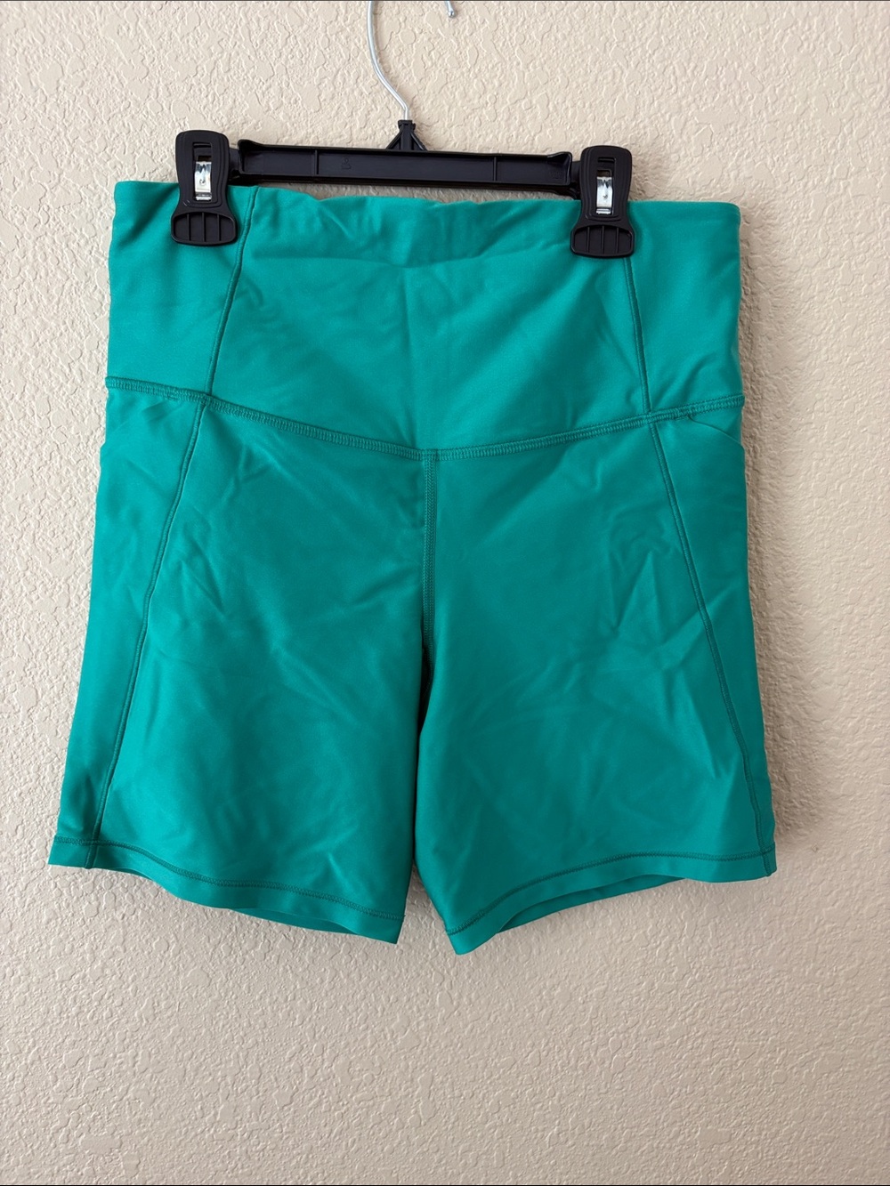 all in motion High-Waist Teal Active Shorts